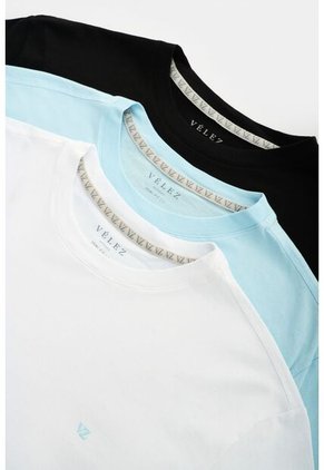 Camisetas Semi Fitted Monaco Para Hombre Camisetas Semi Fitted Monaco Para Hombre Azul Claro M VÉLEZ