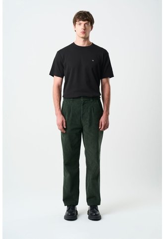 Pantalón Semi Holgado Para Hombre Ivy Pantalón Semi Holgado Para Hombre Ivy Verde Oliva 38 VÉLEZ Vélez