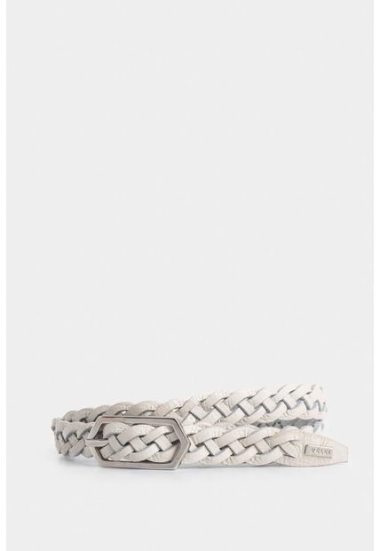 Cinturón Unifaz Orión De Cuero Para Mujer Trenzado Cinturón Unifaz Orión De Cuero Para Mujer Trenzado Blanco S Vélez