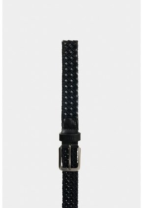 Cinturón Unifaz De Cuero Trenzado Para Hombre Bruma Cinturón Unifaz De Cuero Trenzado Para Hombre Bruma Negro 36 VÉLEZ