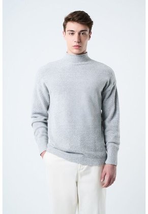 Sweater Sika Tejido Para Hombre Bicolor Sweater Sika Tejido Para Hombre Bicolor Gris XL VÉLEZ