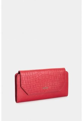 Porta Chequera De Cuero Para Mujer Colors Porta Chequera De Cuero Para Mujer Colors Rojo VÉLEZ