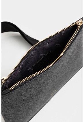 Cosmetiquera Delfos De Cuero Para Mujer Cargadera Removible Cosmetiquera Delfos De Cuero Para Mujer Cargadera Removible Negro VÉLEZ