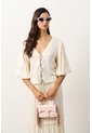 Camisa Kusa Con Efecto Satinado Para Mujer Camisa Kusa Con Efecto Satinado Para Mujer Crema S VÉLEZ de Vélez
