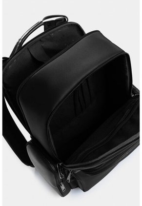 Tula Morral Caval De Lona Y Cuero Para Hombre Confort Tula Morral Caval De Lona Y Cuero Para Hombre Confort Negro VÉLEZ