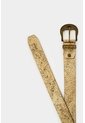 Cinturón Amaru Unifaz En Cuero Folia Para Mujer Cinturón Amaru Unifaz En Cuero Folia Para Mujer Dorado XL VÉLEZ de Vélez