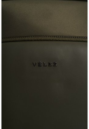 Tula Morral Caval De Lona Y Cuero Para Hombre Confort Tula Morral Caval De Lona Y Cuero Para Hombre Confort Verde Oliva VÉLEZ