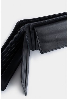 Billetera En Cuero Para Hombre Paled Billetera En Cuero Para Hombre Paled Negro VÉLEZ
