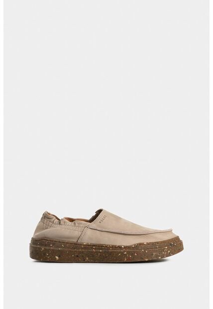 Mocasines Malta De Cuero Para Hombre Resorte Al Talón Mocasines Malta De Cuero Para Hombre Resorte Al Talón Arena 43 VÉLEZ