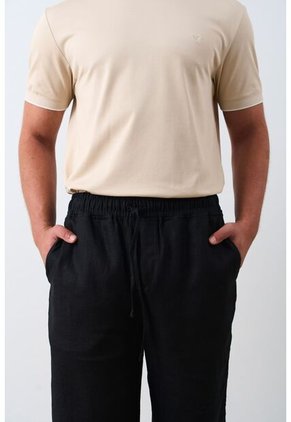Pantalón Relaxed Fit Para Hombre Elon Pantalón Relaxed Fit Para Hombre Elon Negro 34 VÉLEZ