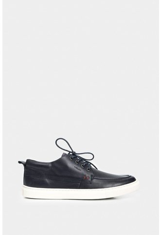 Botas Casual Replay De Cuero Para Hombre Liso Azul Botas Casual Replay De Cuero Para Hombre Liso Azul 39 VÉLEZ Vélez
