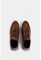 Tenis Iris De Cuero Para Hombre Costuras Laterales Tenis Iris De Cuero Para Hombre Costuras Laterales Miel 42 VÉLEZ de Vélez