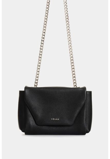 Bowling Lili De Cuero Para Mujer Con Cadena Bowling Lili De Cuero Para Mujer Con Cadena Negro VÉLEZ