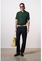 Polo Manga Corta Semi Fit Para Hombre Polo Manga Corta Semi Fit Para Hombre Verde Oliva M VÉLEZ de Vélez