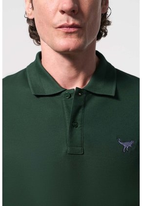 Polo Manga Corta Semi Fit Para Hombre Polo Manga Corta Semi Fit Para Hombre Verde Oliva M VÉLEZ