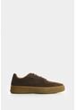 Zapatos De Cordón De Cuero Gamuzado Para Hombre Ocean Zapatos De Cordón De Cuero Gamuzado Para Hombre Ocean Cafe 42 VÉLEZ de Vélez