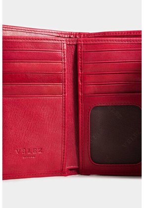 Billetera Plegable Real 3.0 De Cuero Para Mujer Amplia Capacidad Billetera Plegable Real 3.0 De Cuero Para Mujer Amplia Capacidad Rojo VÉLEZ