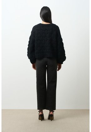 Cardigan Tejido Para Mujer Luzia Cardigan Tejido Para Mujer Luzia Negro XS VÉLEZ