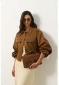 Chaqueta Senda Trucker Para Mujer Oversized Chaqueta Senda Trucker Para Mujer Oversized Miel L VÉLEZ de Vélez