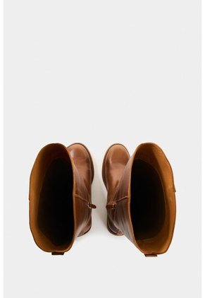 Botas De Cuero Para Mujer Kalahari Botas De Cuero Para Mujer Kalahari Miel 40 VÉLEZ