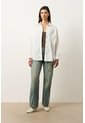 Camisa Manga Larga Oversized Para Mujer Claire Camisa Manga Larga Oversized Para Mujer Claire Blanco L VÉLEZ de Vélez