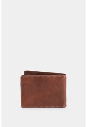 Porta Billetes Lunar 2.0 De Cuero Para Hombre Casual Porta Billetes Lunar 2.0 De Cuero Para Hombre Casual Miel VÉLEZ