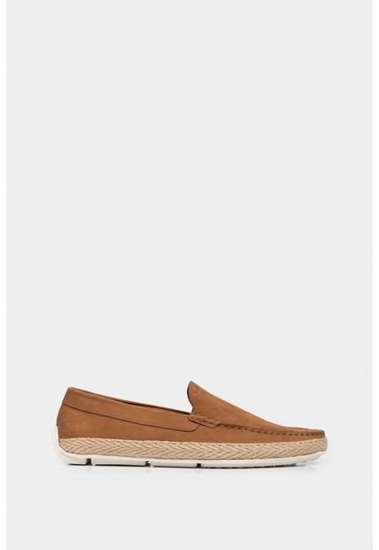Mocasines Casuales De Cuero Para Hombre Inserto Yute Mocasines Casuales De Cuero Para Hombre Inserto Yute Miel 38 Vélez
