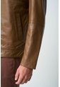 Chaqueta Bosa De Cuero Para Hombre Fit Semi Holgado Chaqueta Bosa De Cuero Para Hombre Fit Semi Holgado Miel XXL VÉLEZ de Vélez