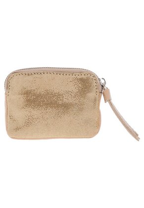 Monedero Beige-Dorado Vélez