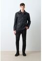 Chaqueta De Tela Y Cuero Para Hombre Oroa Chaqueta De Tela Y Cuero Para Hombre Oroa Negro S VÉLEZ de Vélez