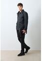 Chaqueta De Tela Y Cuero Para Hombre Oroa Chaqueta De Tela Y Cuero Para Hombre Oroa Negro S VÉLEZ de Vélez
