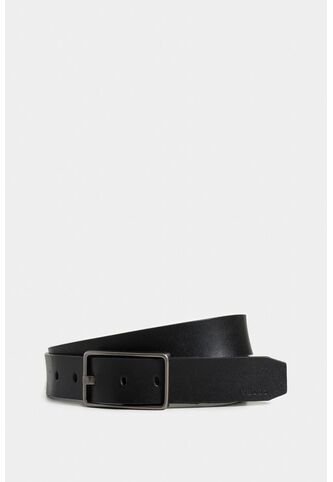 Cinturón Unifaz Samur De Cuero Para Hombre Hebilla Cuadrada Cinturón Unifaz Samur De Cuero Para Hombre Hebilla Cuadrada Negro 44 VÉLEZ Vélez