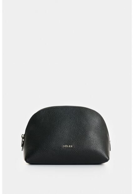 Cosmetiquera De Cuero Para Mujer Nacre Cosmetiquera De Cuero Para Mujer Nacre Negro VÉLEZ