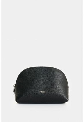 Cosmetiquera De Cuero Para Mujer Nacre Cosmetiquera De Cuero Para Mujer Nacre Negro VÉLEZ