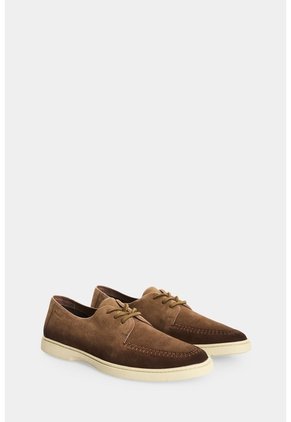 Zapatos De Atadura En Cuero Gamuzado Para Hombre Rio Zapatos De Atadura En Cuero Gamuzado Para Hombre Rio Tabaco 46 VÉLEZ