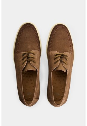 Zapatos De Atadura En Cuero Gamuzado Para Hombre Rio Zapatos De Atadura En Cuero Gamuzado Para Hombre Rio Tabaco 46 VÉLEZ