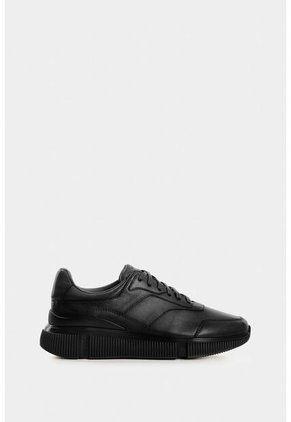 Tenis Bikal De Cuero Para Hombre Silueta Casual Tenis Bikal De Cuero Para Hombre Silueta Casual Negro 43 VÉLEZ