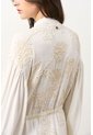 Vestido Bordado Cuello Nerú Para Mujer Efos Vestido Bordado Cuello Nerú Para Mujer Efos Crema 10 VÉLEZ de Vélez