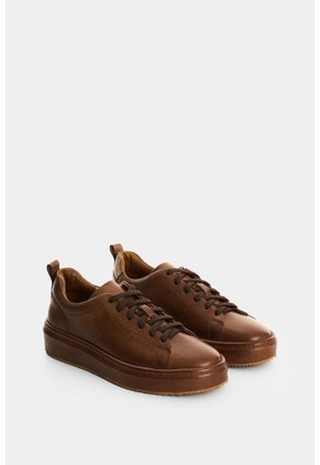 Tenis De Cuero Para Hombre Breeze Tenis De Cuero Para Hombre Breeze Miel 38 VÉLEZ