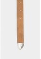 Cinturón Unifaz Hera De Cuero Para Mujer Puntera Metálica Cinturón Unifaz Hera De Cuero Para Mujer Puntera Metálica Miel XL VÉLEZ de Vélez