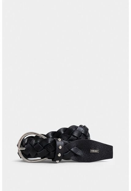 Cinturón Unifaz Papyris 2.0 De Cuero Para Mujer Trenzado Cinturón Unifaz Papyris 2.0 De Cuero Para Mujer Trenzado Negro S VÉLEZ