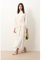 Vestido Bordado Cuello Nerú Para Mujer Efos Vestido Bordado Cuello Nerú Para Mujer Efos Crema 10 VÉLEZ de Vélez