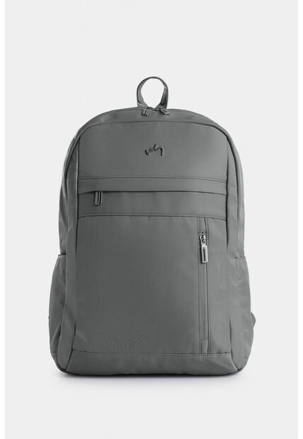 Morral Sierra En Lona Para Hombre Manija Cuero Morral Sierra En Lona Para Hombre Manija Cuero Gris VÉLEZ