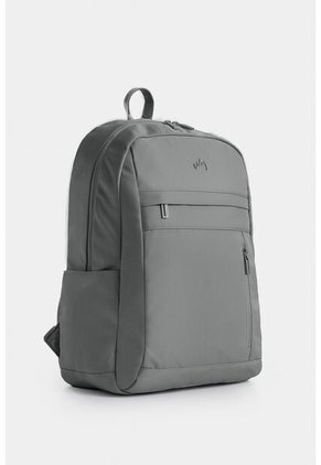 Morral Sierra En Lona Para Hombre Manija Cuero Morral Sierra En Lona Para Hombre Manija Cuero Gris VÉLEZ