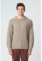 Sweater Selva Tejido Para Hombre Cuello Bandeja Sweater Selva Tejido Para Hombre Cuello Bandeja Tabaco M VÉLEZ de Vélez