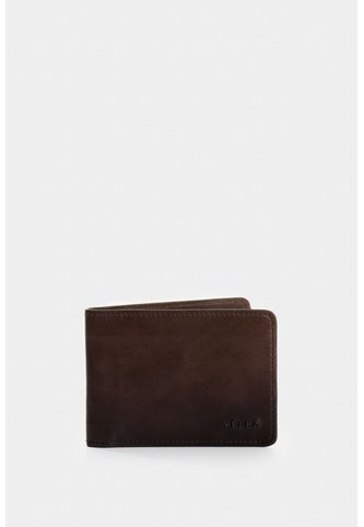 Billetera Oasis De Cuero Para Hombre Detalle Contraste Billetera Oasis De Cuero Para Hombre Detalle Contraste Cafe VÉLEZ Vélez