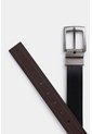 Cinturón Doble Faz Kafka De Cuero Para Hombre Hebilla Reversible Cinturón Doble Faz Kafka De Cuero Para Hombre Hebilla Reversible Combinado 32 VÉLEZ de Vélez