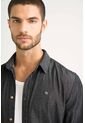 Camisa Lucca Para Hombre Detalle Bordado Camisa Lucca Para Hombre Detalle Bordado Negro S VÉLEZ de Vélez