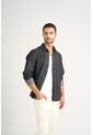 Camisa Lucca Para Hombre Detalle Bordado Camisa Lucca Para Hombre Detalle Bordado Negro S VÉLEZ de Vélez