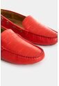 Mocasines Calcedonia 2.0 De Cuero Para Mujer Detalle Grabado Mocasines Calcedonia 2.0 De Cuero Para Mujer Detalle Grabado Rojo 35 VÉLEZ de Vélez